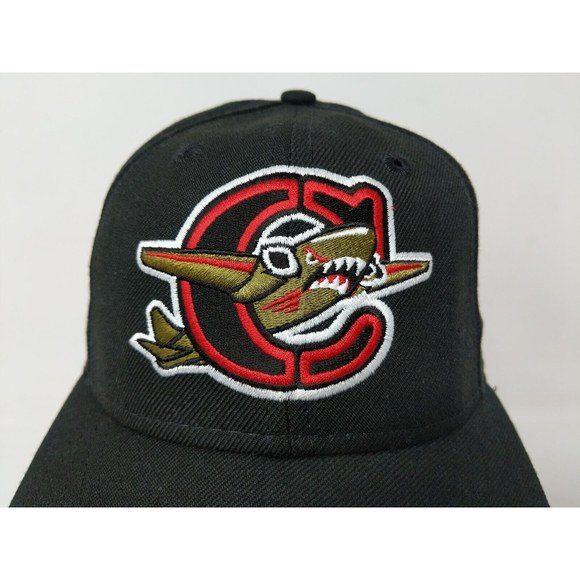 New Era Capital City Bombers Fitted Hap Cap Size 7 Small/Medium 90s USA Made VTG - Picture 2 of 8